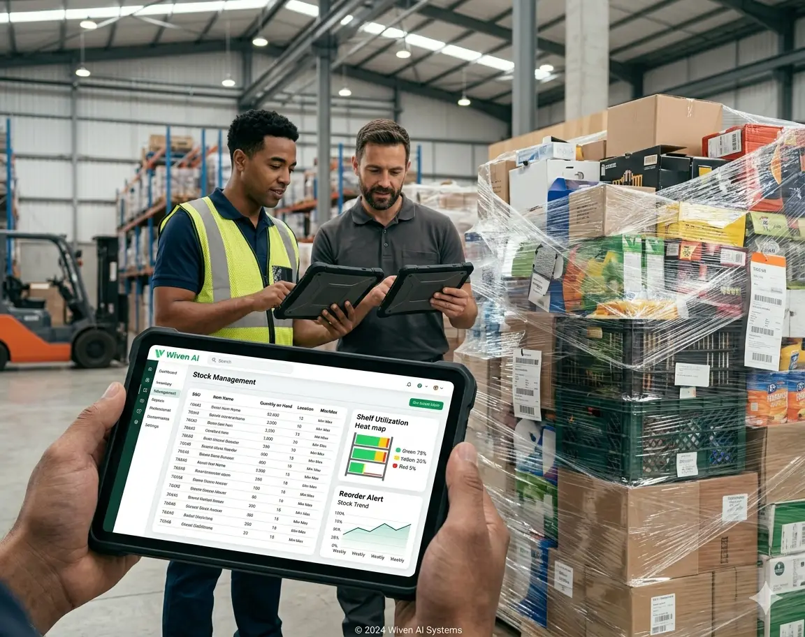 Warehouse management with Wiven IA